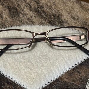 Gucci Bronze and Black Glasses